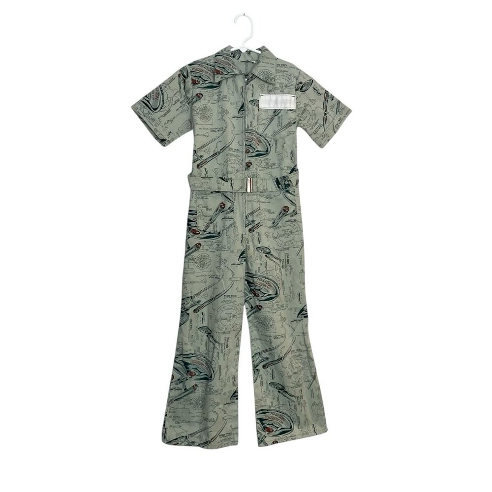 Vintage Donmoor Childs Star Trek Jumpsuit One Piece Outfit NO Size READ